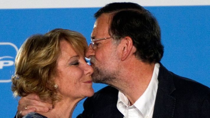 Telediario 1 - PP y PSOE coinciden en el "respeto" a la decisión de Aguirre