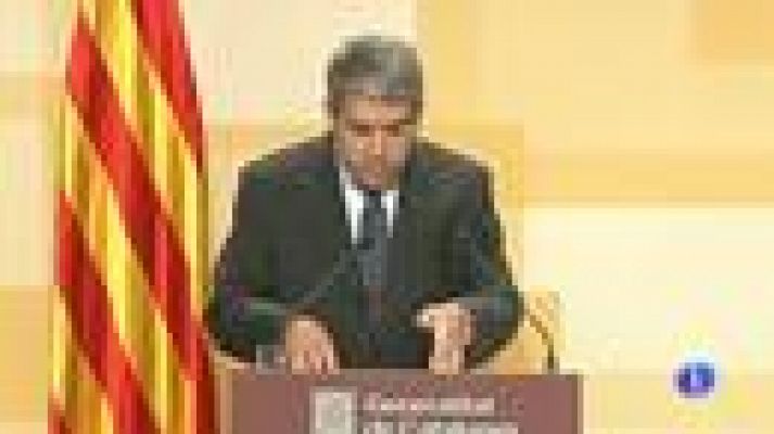 Telediario 1 - Homs: "Cataluña aporta soluciones"