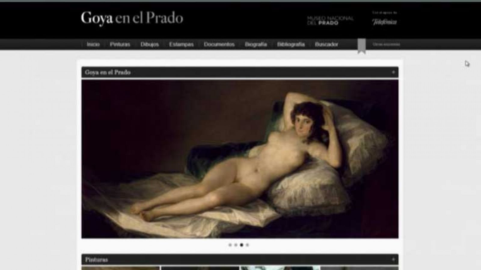 La web del Prado acerca Goya a cualquier parte del mundo