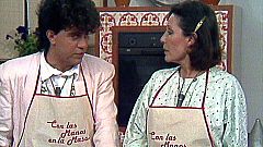 Con las manos en la masa - Elena Santonja y Pedro Almodóvar: Pisto manchego y cordero a la caldereta