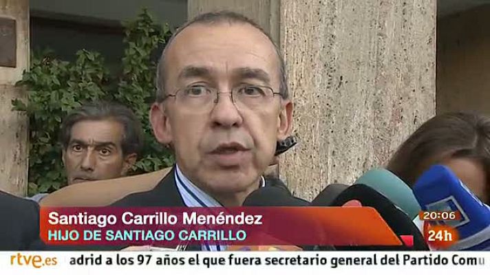 Informativo 24h - El hijo de Carrillo: "Ha sido lúcido hasta el último momento"
