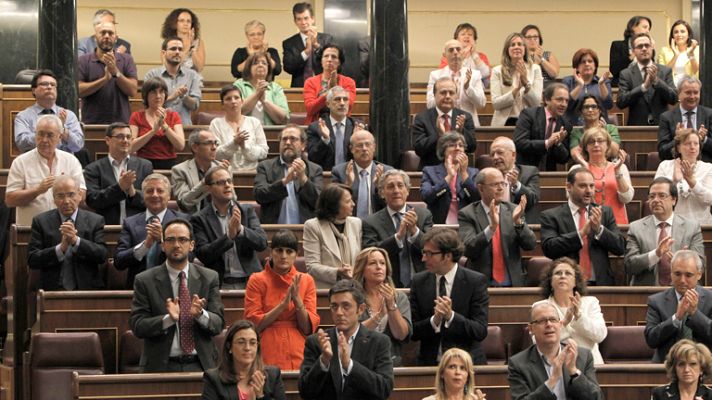 Telediario 1 - Reacciones a la muerte de Santiago Carrillo