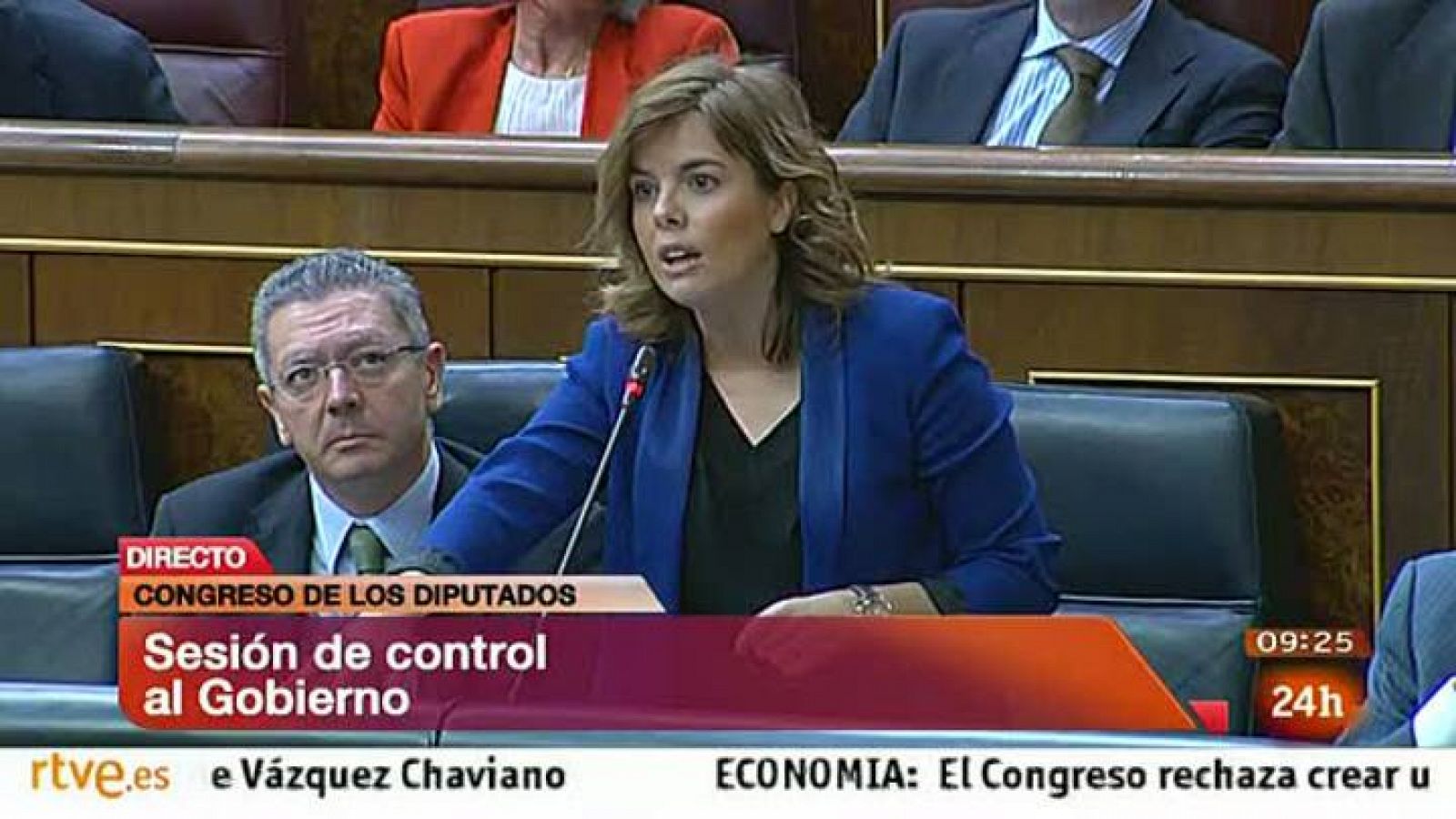 Noticias 24h: El PSOE pregunta sobre el rescate | RTVE Play
