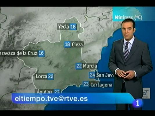 El tiempo en la comunidad de Murcia.(19/09/2012).