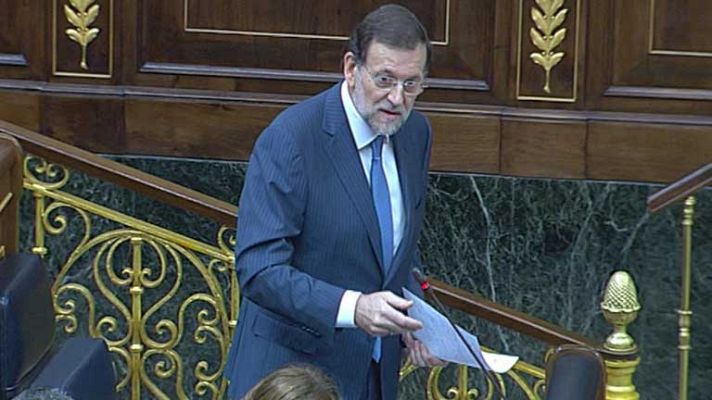 Telediario 1 - Rajoy asegura que su plan de reformas acabará creando empleo