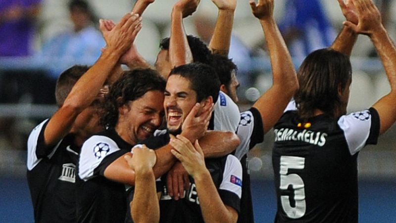Debut soñado del Málaga en Champions