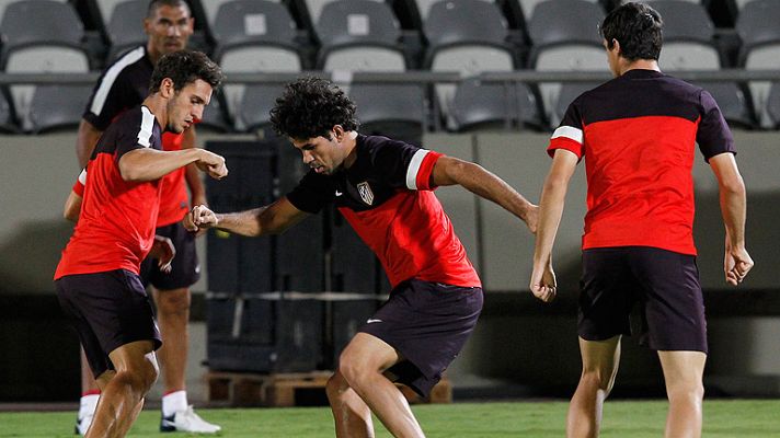 Telediario 1 - Atlético, Athletic y Levante saltan a Europa