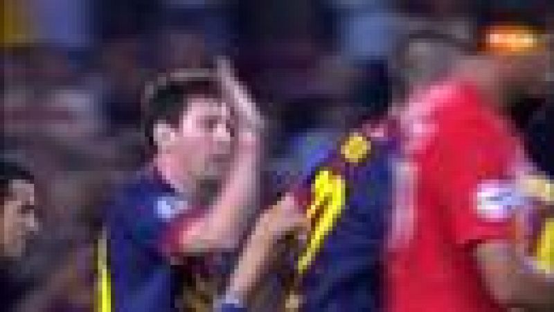 Una jugada escandalosa de Tello inició el empate del Barcelona. El canterano rompió a McGeady y a la defensa del Spartak antes de ceder atrás para el remate a gol de Messi.