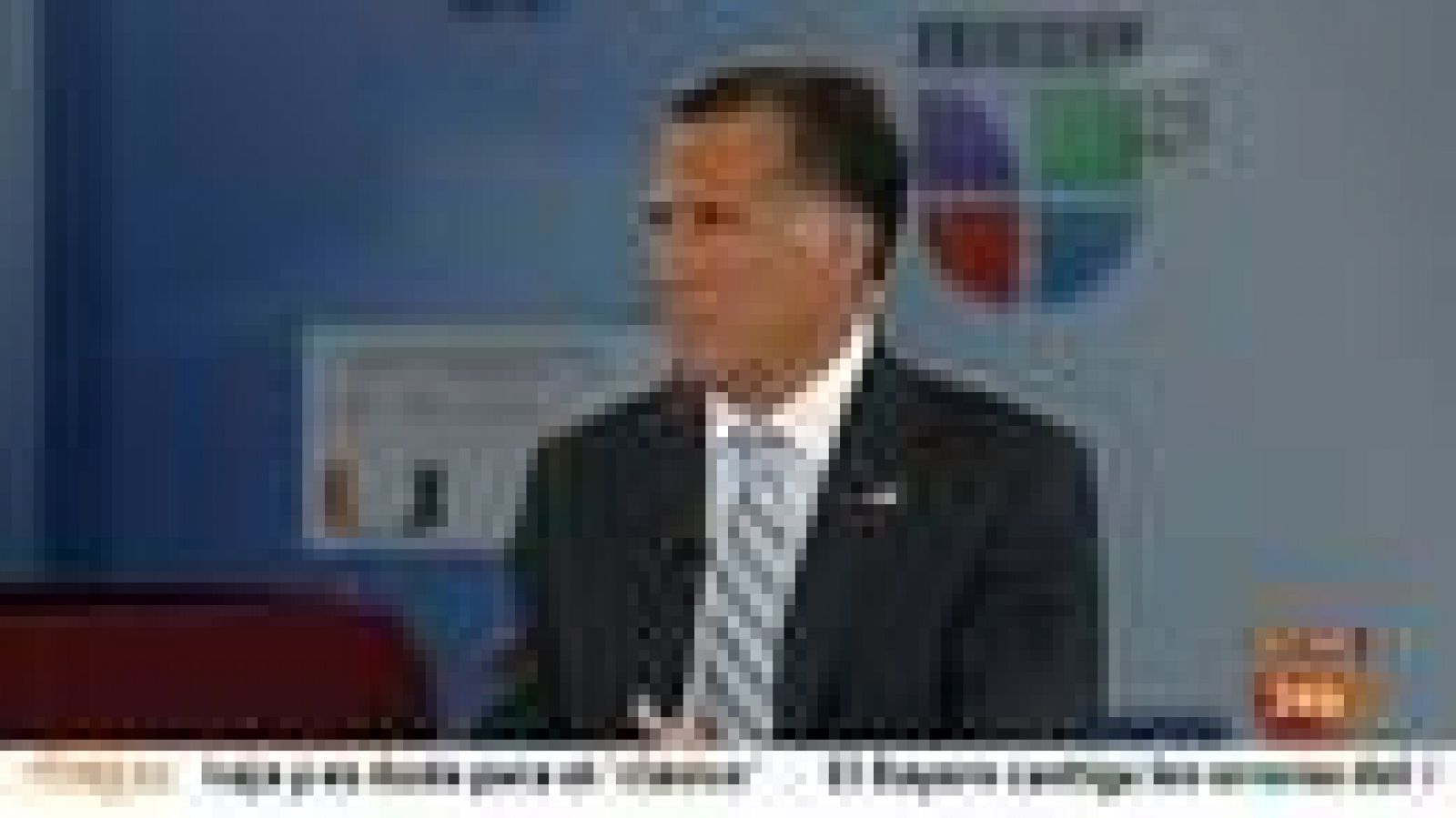 Telediario 1: Mitt Romney dice que su campaña se dirige al 100% de la población de EE.UU. | RTVE Play