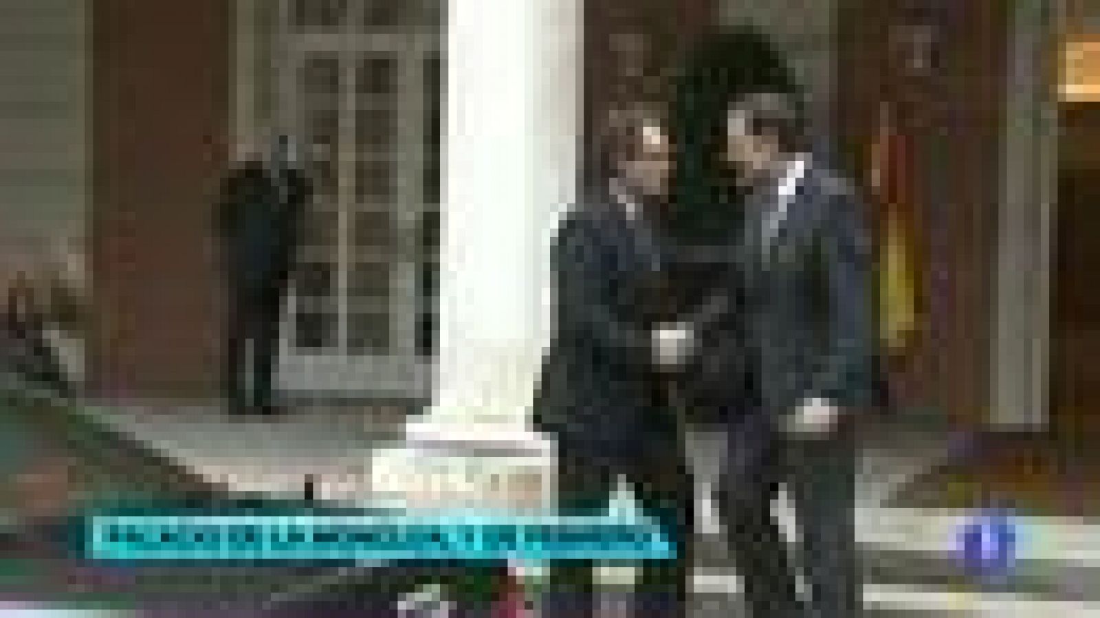 Telediario 1: Rajoy y Mas muestran mayor distancia y más seriedad que en su última reunión hace siete meses | RTVE Play