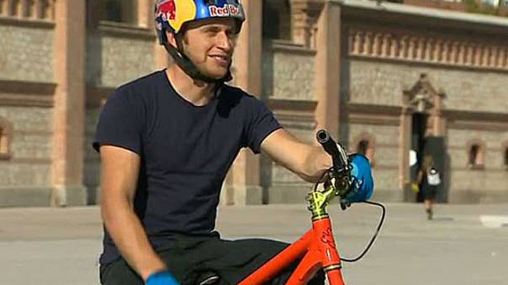 Telediario 1 - Danny MacAskill, una estrella de Youtube