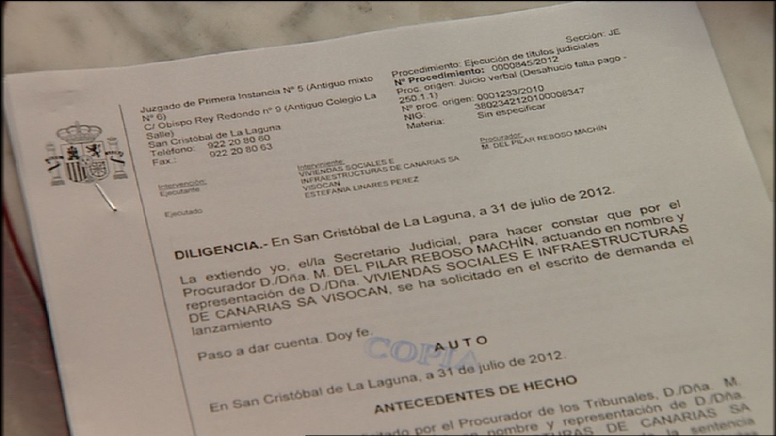 Canarias en 2' - 21/09/12 | Ver