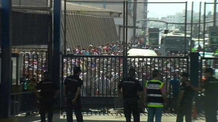 Telediario 1 - Reivindicación de territorios