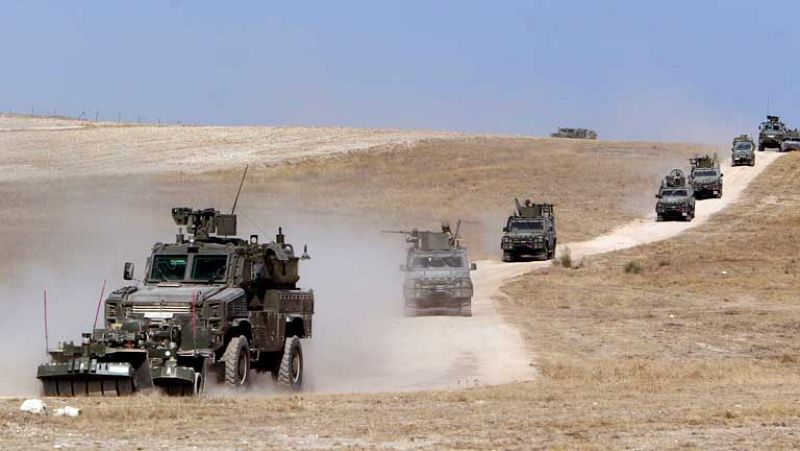 El relevo de militares españoles seguirán trabajando "codo con codo" con el Ejército afgano