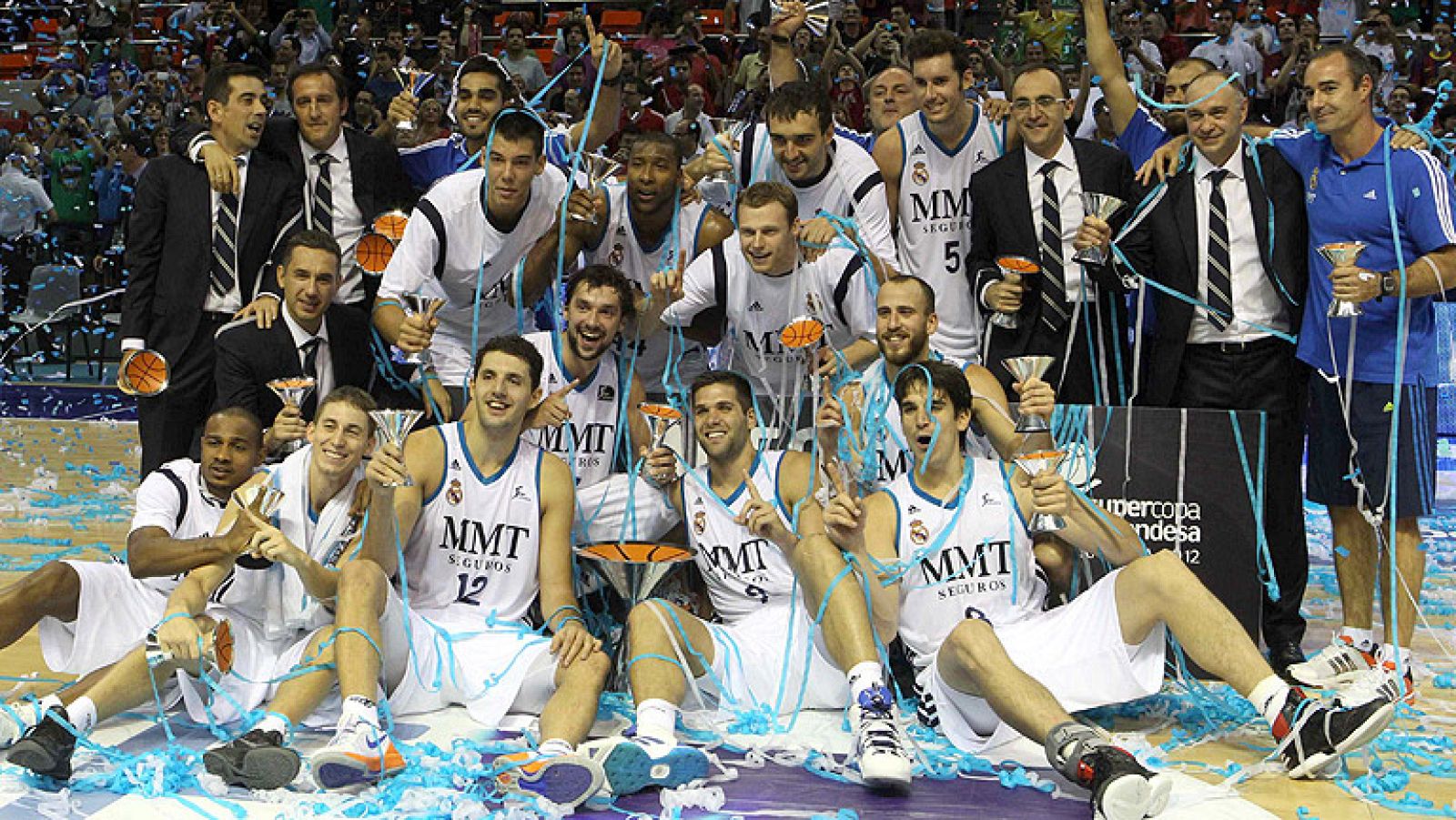 El Real Madrid, supercampeón de baloncesto