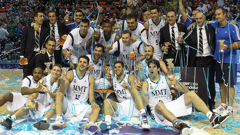 El Real Madrid, supercampeón de baloncesto