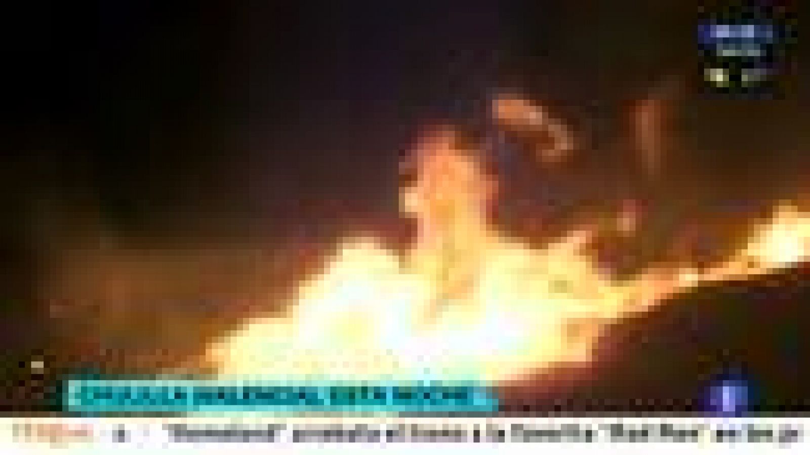 Ya son 1.500 los vecinos desalojados en la zona afectada por el incendio de Chulilla (Valencia) - Informativo 24h | Ver