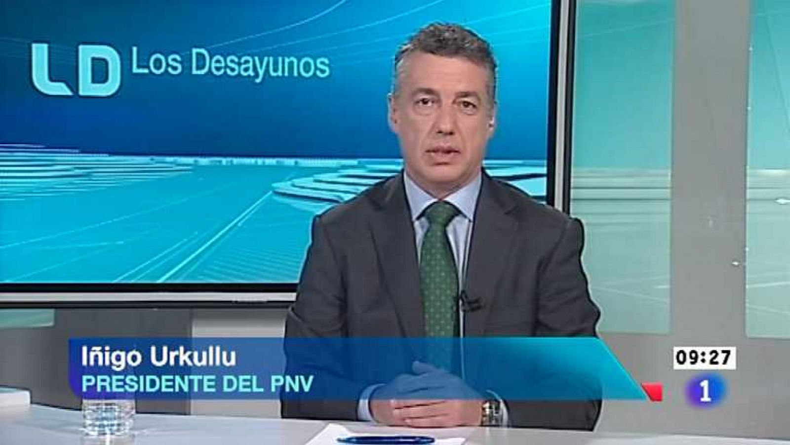 Los desayunos de TVE - Iñigo Urkullu, presidente del PNV