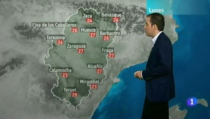 El tiempo en Aragón - 24/09/12