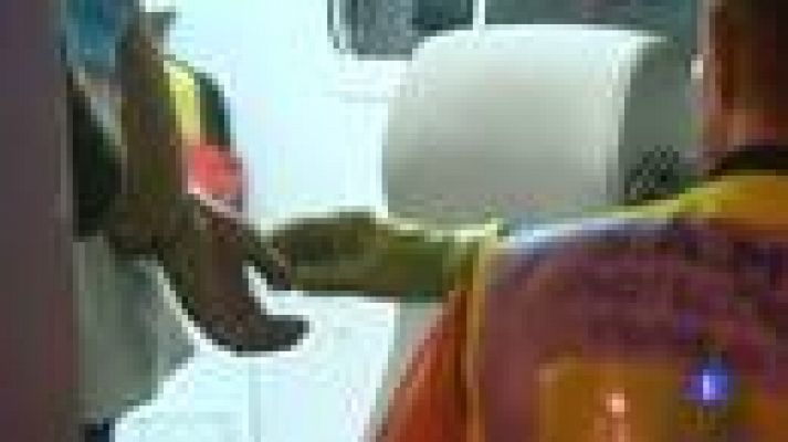 Telediario 1 - Incidentes en Madrid