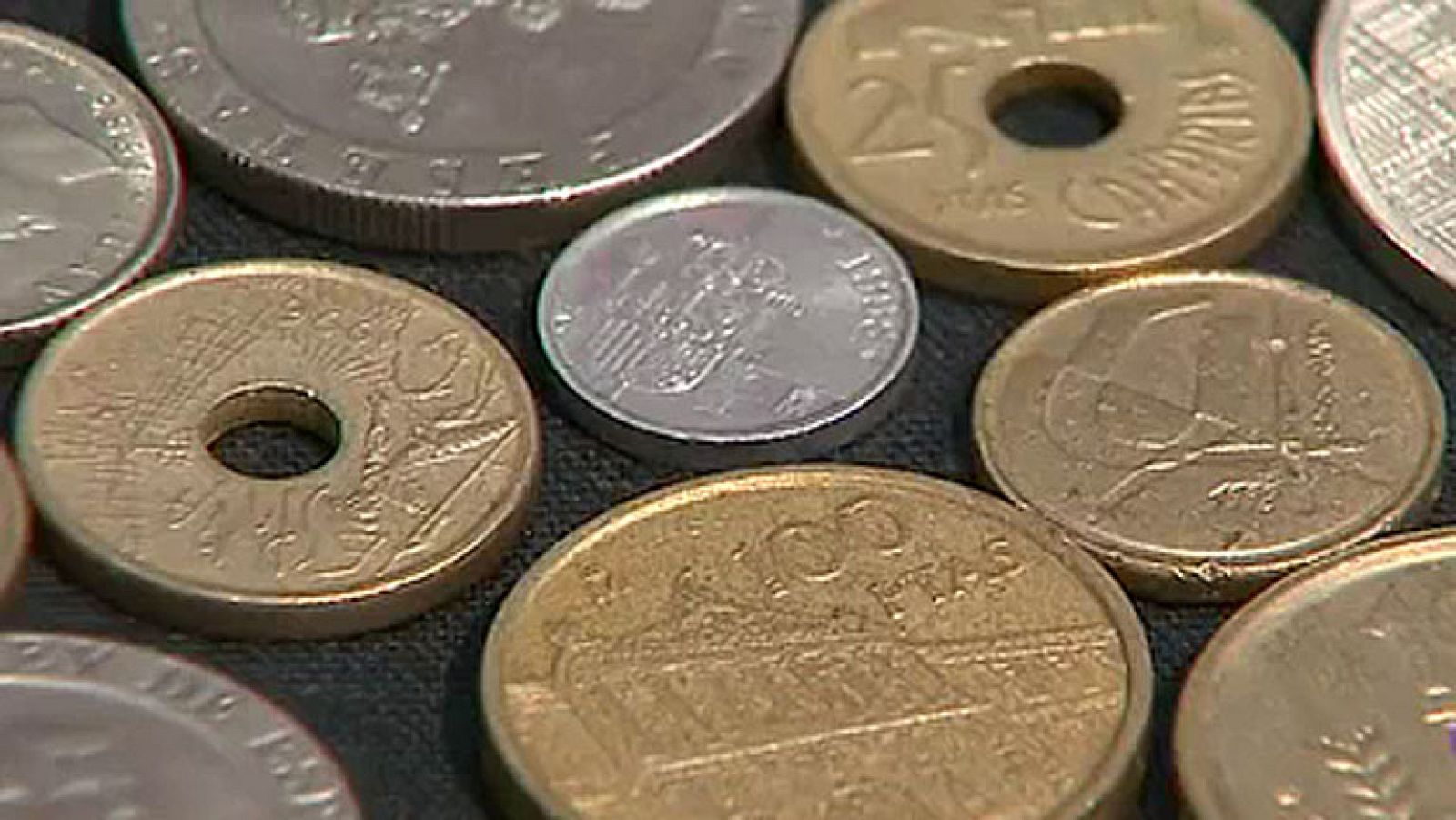 Todavía circulan las pesetas 