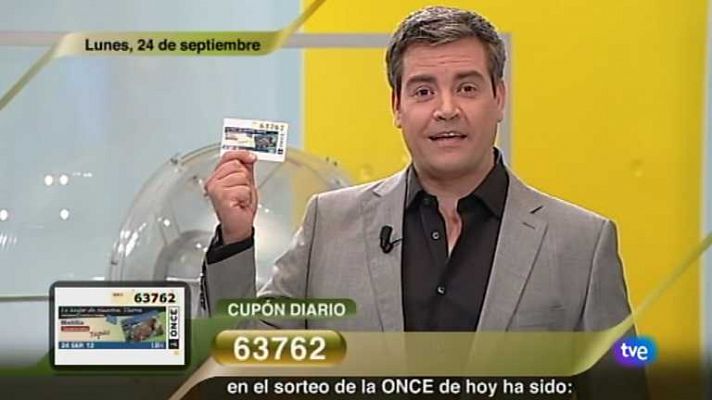 Sorteo ONCE - 24/09/12