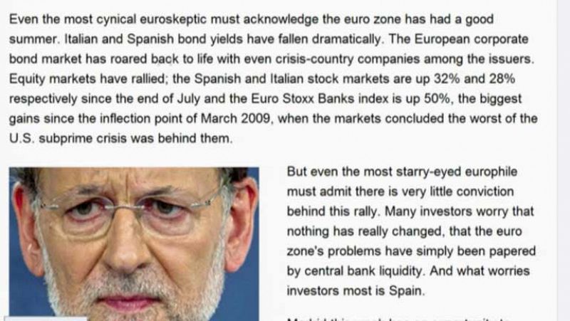 Rajoy defenderá el ingreso de España en el Consejo de Seguridad