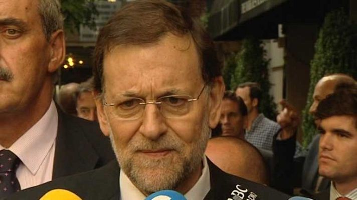 Telediario 1 - Rajoy pide sentido común
