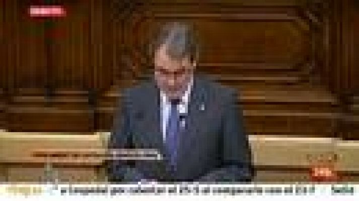 Informativo 24h - Mas adelanta las elecciones catalanas al 25 de noviembre