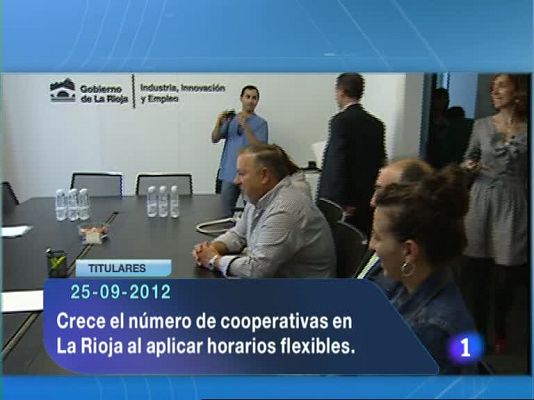 Informativo Telerioja - Telerioja en 2' - 25/09/12