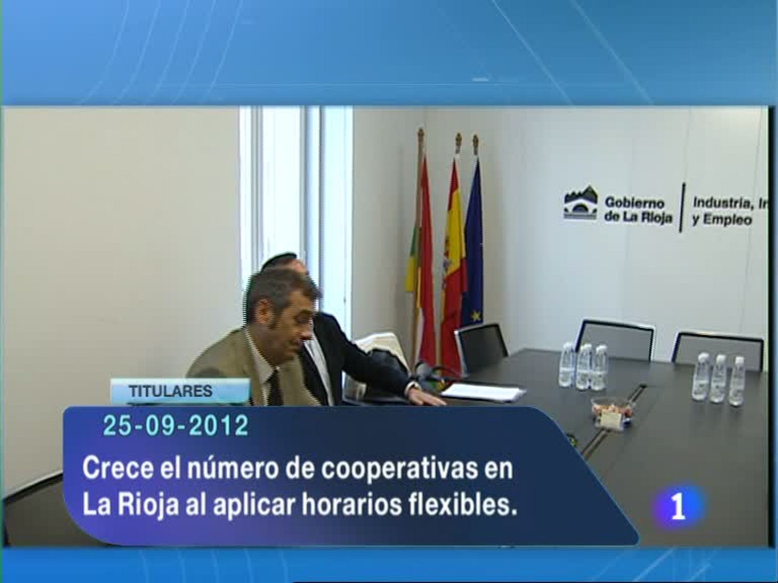 Informativo Telerioja 2 - 25/09/12 | Ver