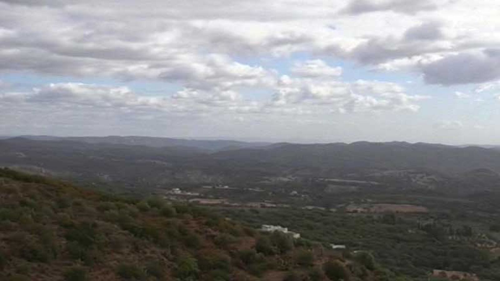 Chubascos localmente fuertes en Andalucía