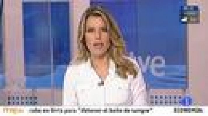 Telediario 1 - Continúan las inundaciones en Reino Unido