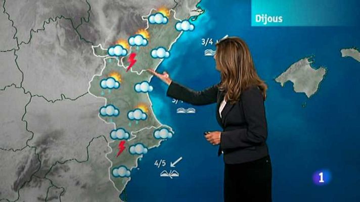 L'informatiu - Comunitat Valenciana - El tiempo en la Comunidad Valenciana - 26/09/12