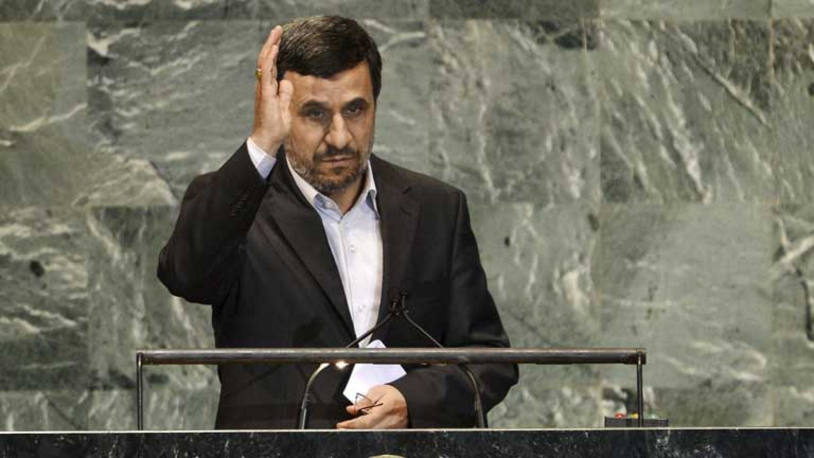 Telediario 1: Ahmadineyad en la ONU | RTVE Play
