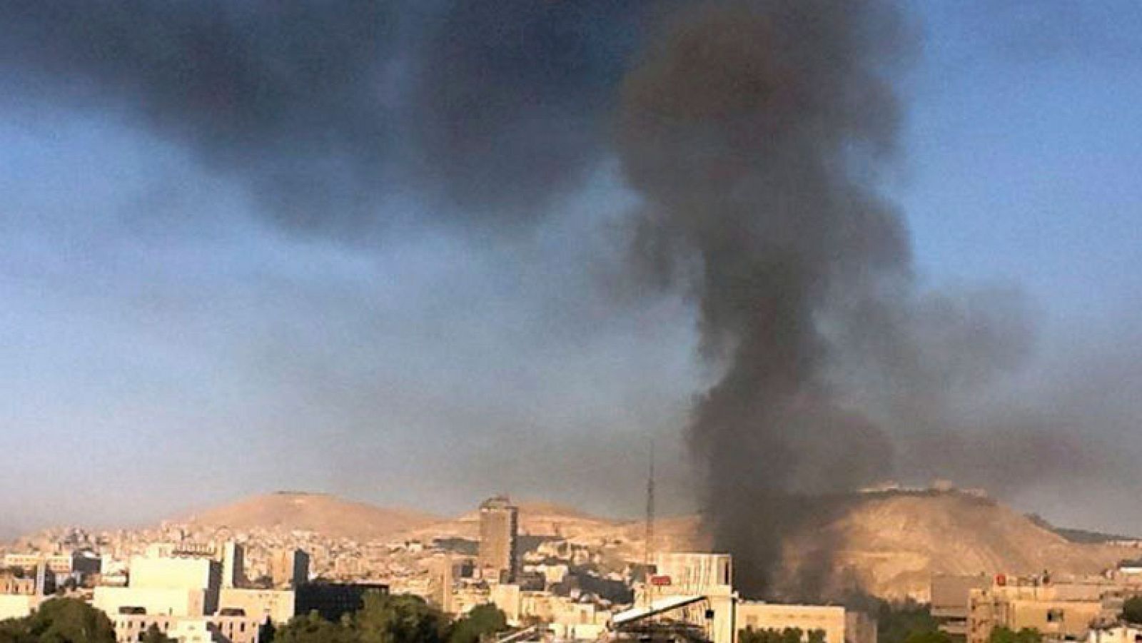 Doble atentado en Damasco contra la sede del Estado Mayor del Ejército