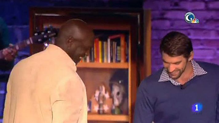 Cuando Phelps conoció a Jordan