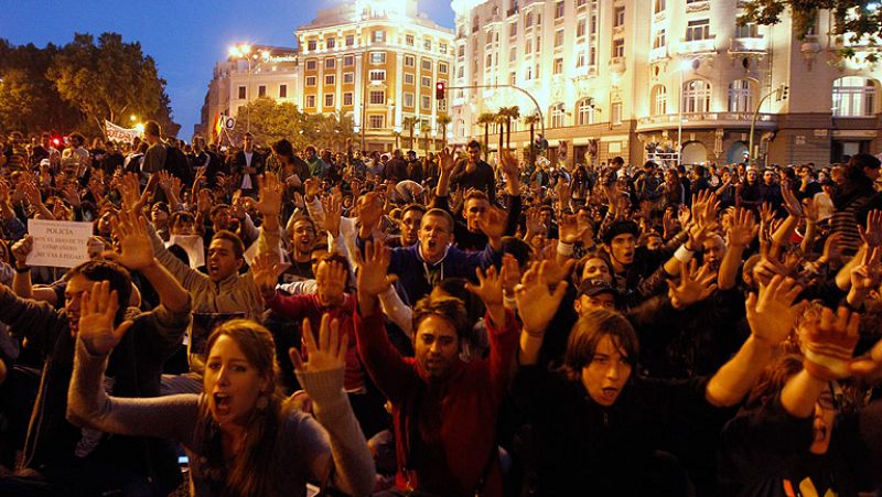 Los convocantes del 25-S aseguraban esta mañana que seguirán movilizándose