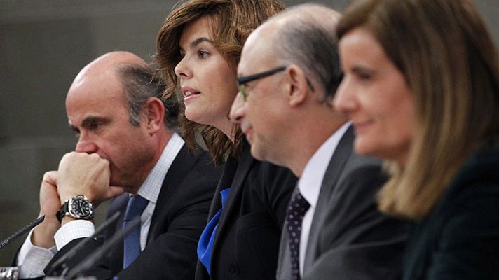 Telediario 1 - Nuevos recortes del Gobierno