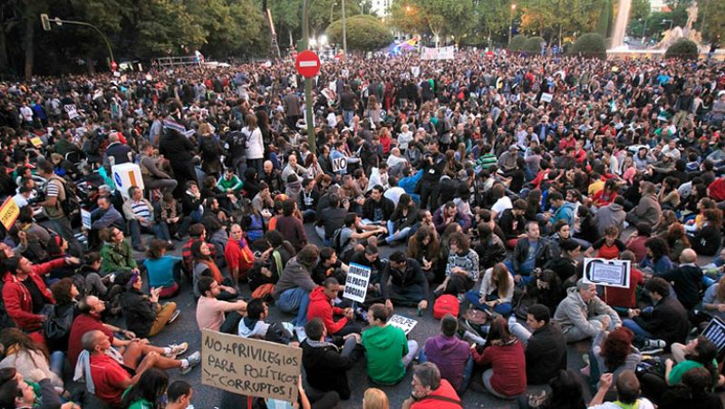 Segunda concentración en el Congreso