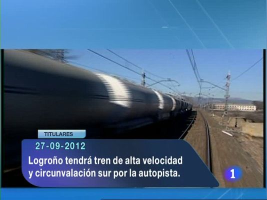 Informativo Telerioja - Informativo Telerioja 2 - 27/09/12