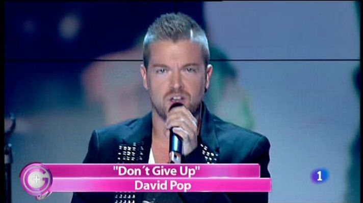 +Gente - David Pop canta 'Don't give up'