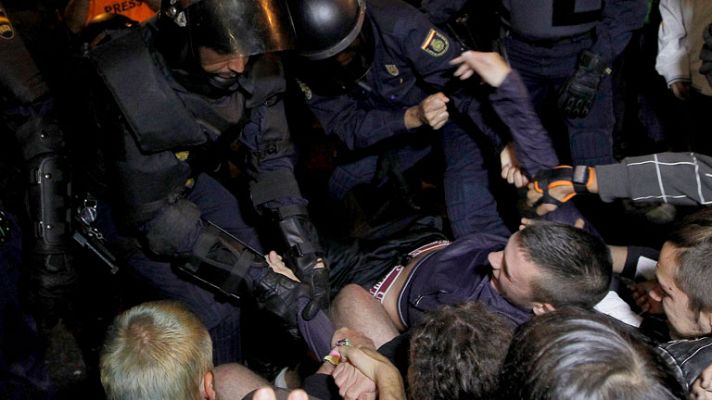 Telediario 1 - Libertad para detenidos
