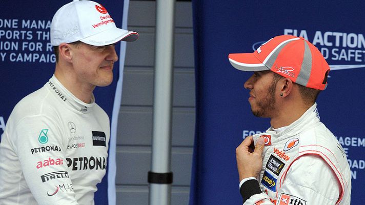 Telediario 1 - Lewis Hamilton cambia su Fórmula 1 de McLaren a Mercedes