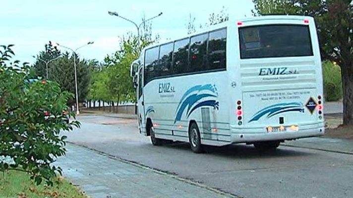 Telediario 1 - Huelga de transportes