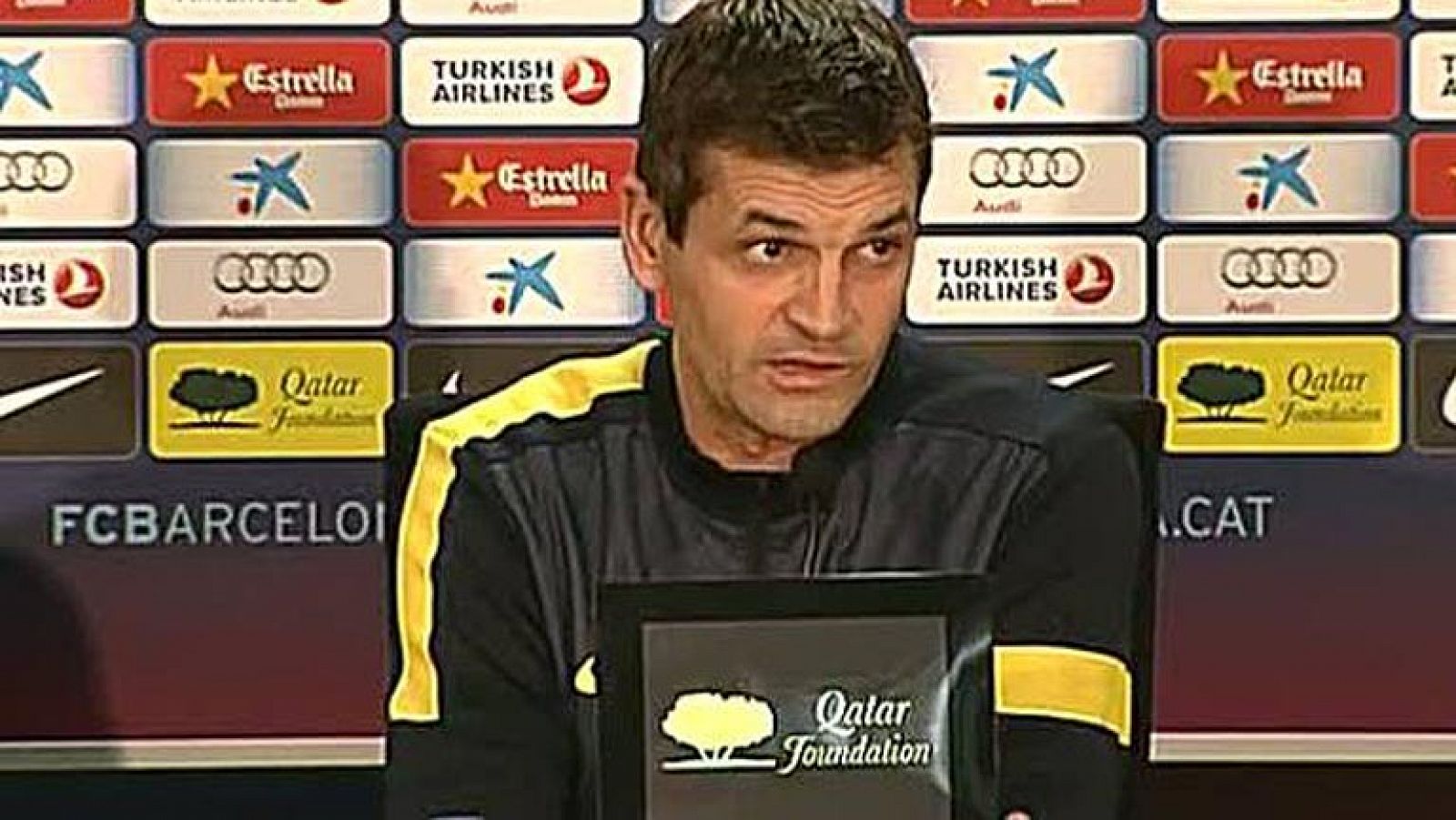 Vilanova: "Mis peores 15 minutos en el banquillo"