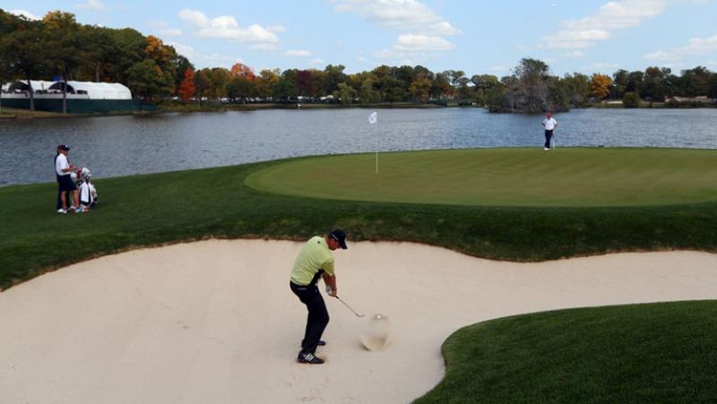 La Ryder Cup comienza con empate 
