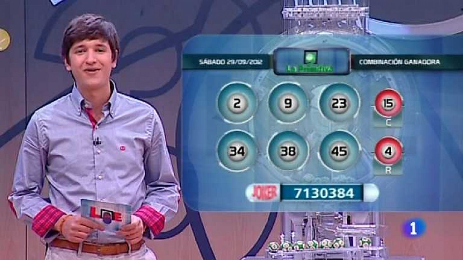 Loterías: Lotería Primitiva - 29/09/12 | RTVE Play