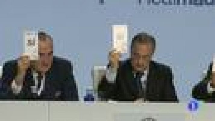 Telediario 1 - Florentino respalda a Mourinho