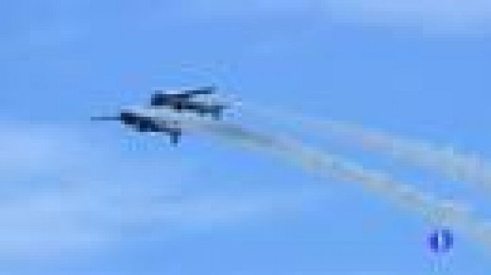 Telediario 1 - Fiesta del cielo